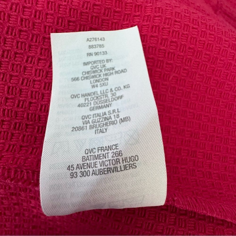 Suit Blazer Hot Pink Zip Up QVC Barbiecore Jacket - Picture 12 of 13